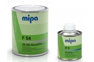 Грунт - наполнитель MIPA F54 2K-HS- акрил. белый с отв. 1,25л